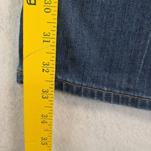 Old Navy The Flirt Jeans Women's Size 8 Long Stretch Quality Denim Bootcut - Picture 5 of 9